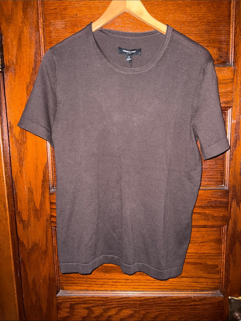 Small Kenneth Cole Sweater Collection Short Sleeve Shirt